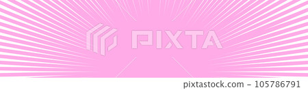 Pink radial background with spiral pattern retro comic bursts and candy pops. Creamy texture, vintage effect. Flat vector illustration isolated Pink radial background with spiral pattern retro comic bursts and candy pops. Creamy texture, vintage effect. Flat vector illustration isolated 105786791