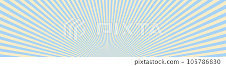 Blue flash burst, superhero powerful, beams of light radiating from the center. styles of anime and manga cartoons, textured background with heroism and energy. Flat vector illustration isolated Blue flash burst, superhero powerful, beams of light radiating from the center. styles of anime and manga cartoons, textured background with heroism and energy. Flat vector illustration isolated 105786830