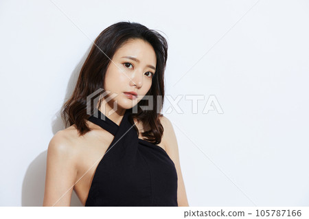 healthy portrait of young woman healthy portrait of young woman 105787166