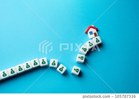 Inability to maintain housing. It is necessary to reconsider the feasibility of moving to a cheaper one or reducing bills and increasing energy efficiency. 105787316