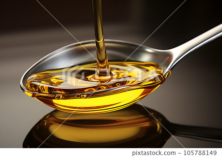 drop of yellow vegetable oil Generative AI drop of yellow vegetable oil Generative AI 105788149