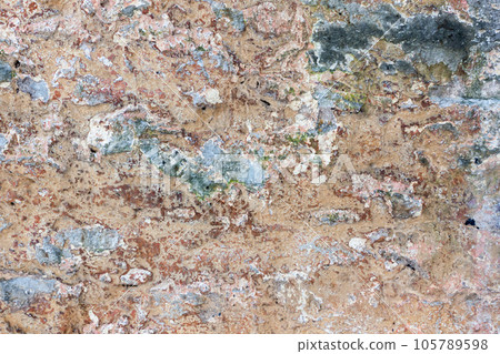 Old cracked background wall texture 105789598