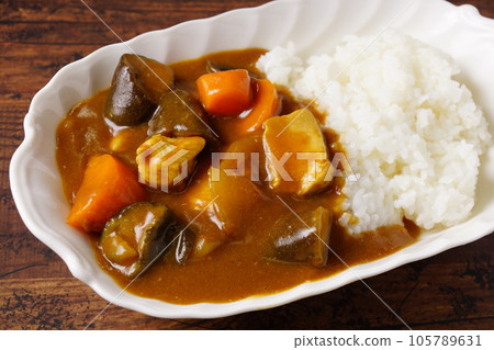 eggplant chicken curry eggplant chicken curry 105789631