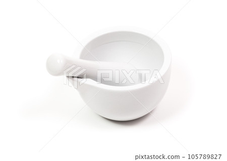 white porcelain mortar and pestle set white porcelain mortar and pestle set 105789827