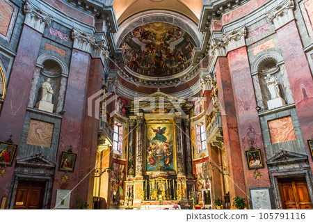 San Giacomo in Augusta church, Rome, Italy San Giacomo in Augusta church, Rome, Italy 105791116