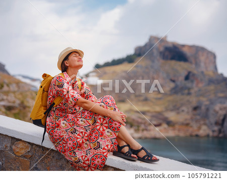 Travel to Greece, Mediterranean islands outside tourist season 105791221