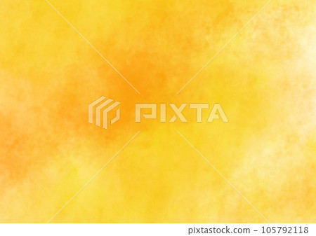 Yellow and orange soft watercolor background material Yellow and orange soft watercolor background material 105792118