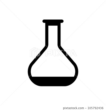 Lab flask icon 105792436