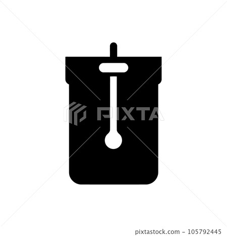Blood bag icon Blood bag icon 105792445