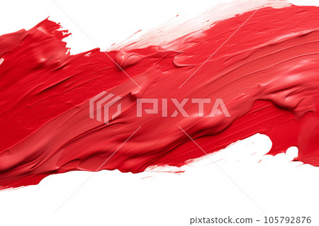 Abstract material with oil painting texture) Thick red paint. AI generated image Abstract material with oil painting texture) Thick red paint. AI generated image 105792876