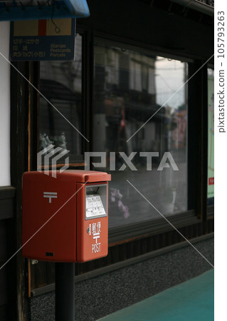 post box in old town post box in old town 105793263