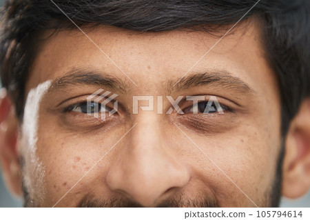 Close-up portrait of a masculine handsome man. 105794614