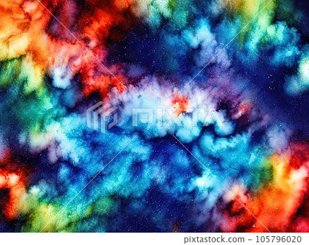 colorful isolated in black background 105796020