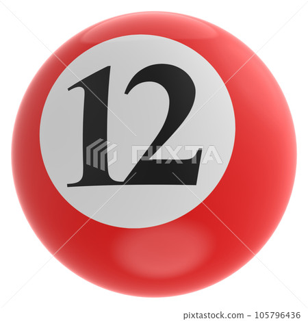 number on round button 105796436