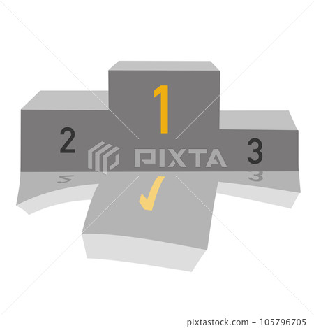 blank podium hand drawing, cartoon style blank podium hand drawing, cartoon style 105796705