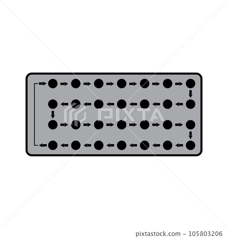 Oral contraceptive pills icon Oral contraceptive pills icon 105803206