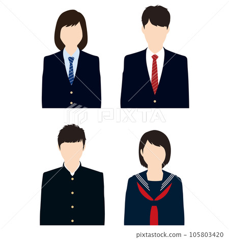 人物剪影⑮ 105803420