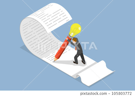 3D Isometric Flat Vector Conceptual... - Stock Illustration [105803772 ...