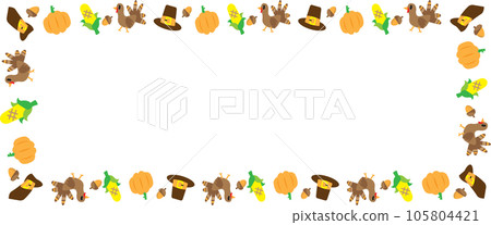 The pumpkin and  for Thanksgiving day concept 3d rendering 105804421