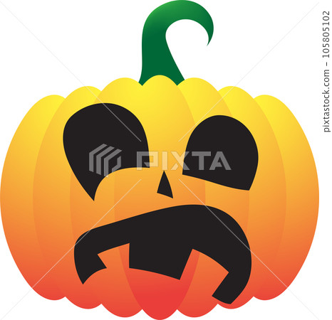 The jack o lantern pumpkin for halloween content The jack o lantern pumpkin for halloween content 105805102