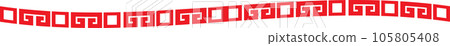 The Chinese line boarder png image 105805408
