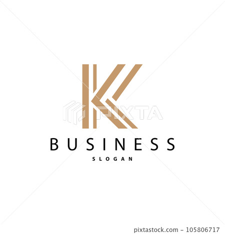 Minimal Initial K Letter Logo, Modern And...-插圖素材 [105806717] - PIXTA圖庫