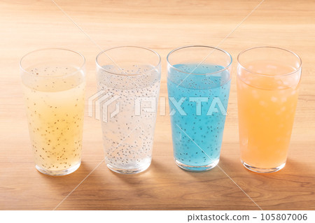 From the left, passion fruit lychee fruit mix peach 105807006