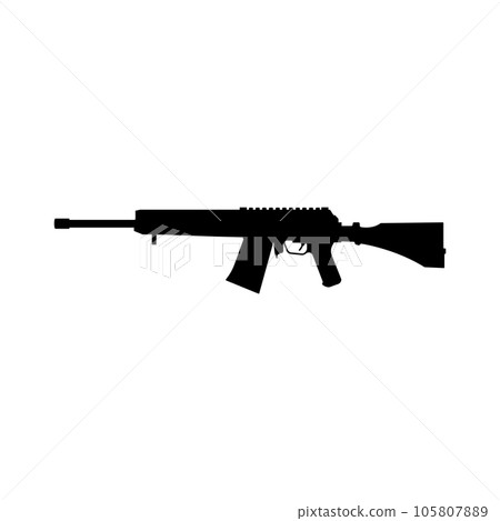 Firearms icon vector Firearms icon vector 105807889