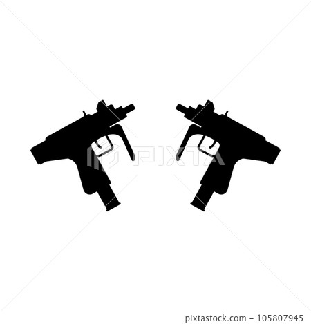 uzi icon vector 105807945