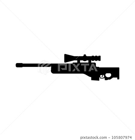 sniper icon vector 105807974