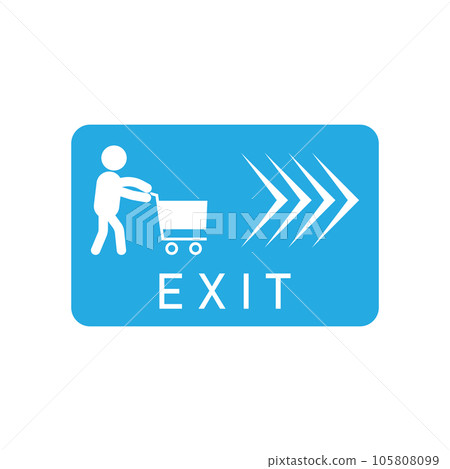 icon of a person pushing a cart vector icon of a person pushing a cart vector 105808099