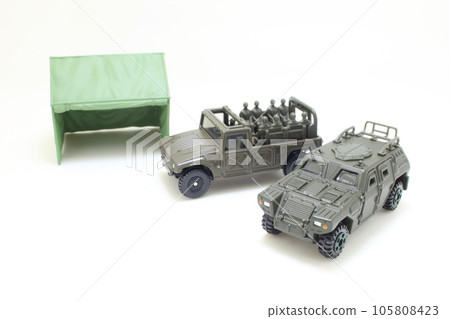 Heavy Armored Car in Miniature, Scaled Down Power and Protection 105808423