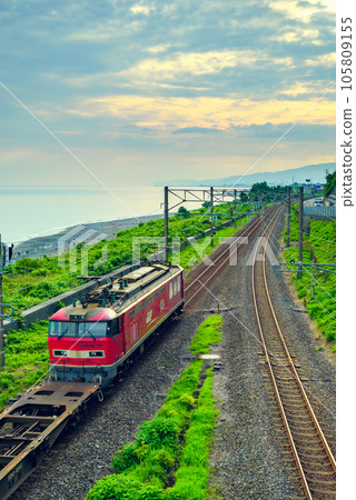 [Sea of Japan jade line] Type EF510 Red Thunder [Itoigawa City] 105809155