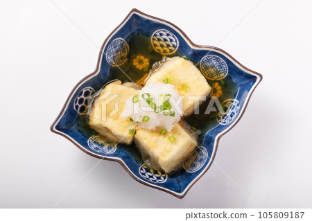 Deep-fried tofu Deep-fried tofu 105809187