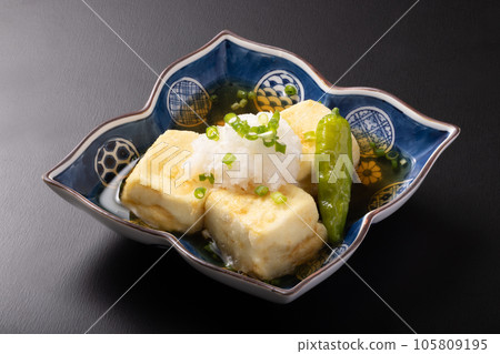 Deep-fried tofu Deep-fried tofu 105809195