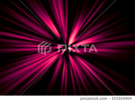 Beautiful vivid concentration line like a dahlia 105809904