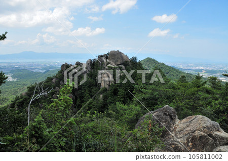 Tenguiwa (Kanekatsu Alps) [Otsu City and Ritto City, Shiga Prefecture] 105811002