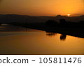 夕陽下的河 夕陽下的河 105811476