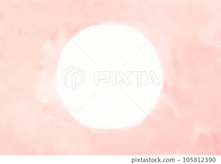 Simple and easy-to-use watercolor background, lettering, analog Simple and easy-to-use watercolor background, lettering, analog 105812390