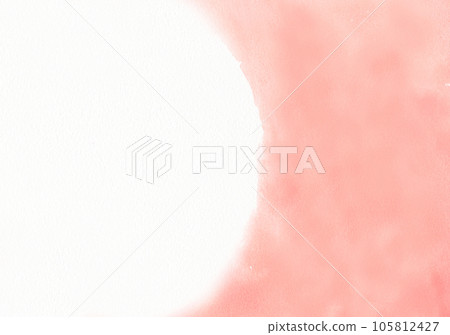 Simple and easy-to-use watercolor background, lettering, analog Simple and easy-to-use watercolor background, lettering, analog 105812427