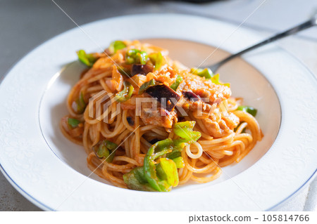 番茄意大利面很好吃 番茄意大利面很好吃 105814766