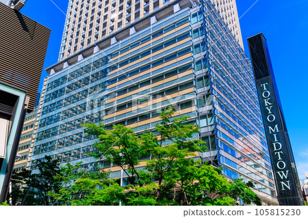 Tokyo Midtown, a cityscape of Akasaka, Minato-ku, Tokyo Tokyo Midtown, a cityscape of Akasaka, Minato-ku, Tokyo 105815230