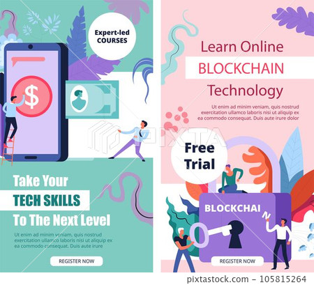 Learn blockchain technology online, website page Learn blockchain technology online, website page 105815264