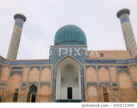 [烏茲別克斯坦] 阿米爾·帖木兒 (Guru Amir) 陵墓外部 (撒馬爾罕) 105815394