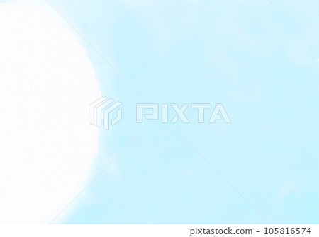 Simple and easy-to-use watercolor background, lettering, analog Simple and easy-to-use watercolor background, lettering, analog 105816574
