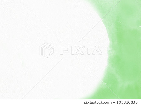 Simple and easy-to-use watercolor background, lettering, analog 105816833