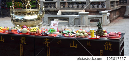 台灣台北市龍山寺和電源景點 台灣台北市龍山寺和電源景點 105817537