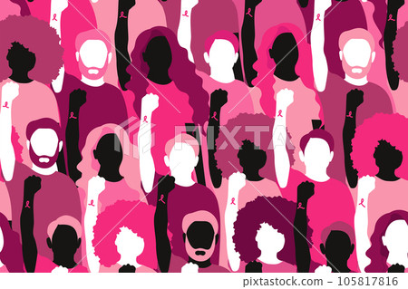 Breast Cancer Month background. Breast Cancer Month background. 105817816