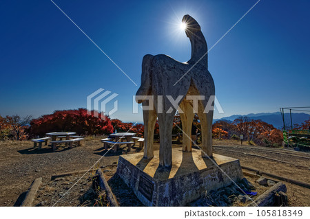 金巴山山頂的白馬雕像 105818349