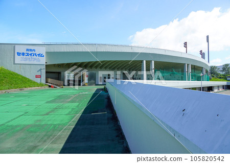 從外面看真駒內積水海姆體育場 從外面看真駒內積水海姆體育場 105820542